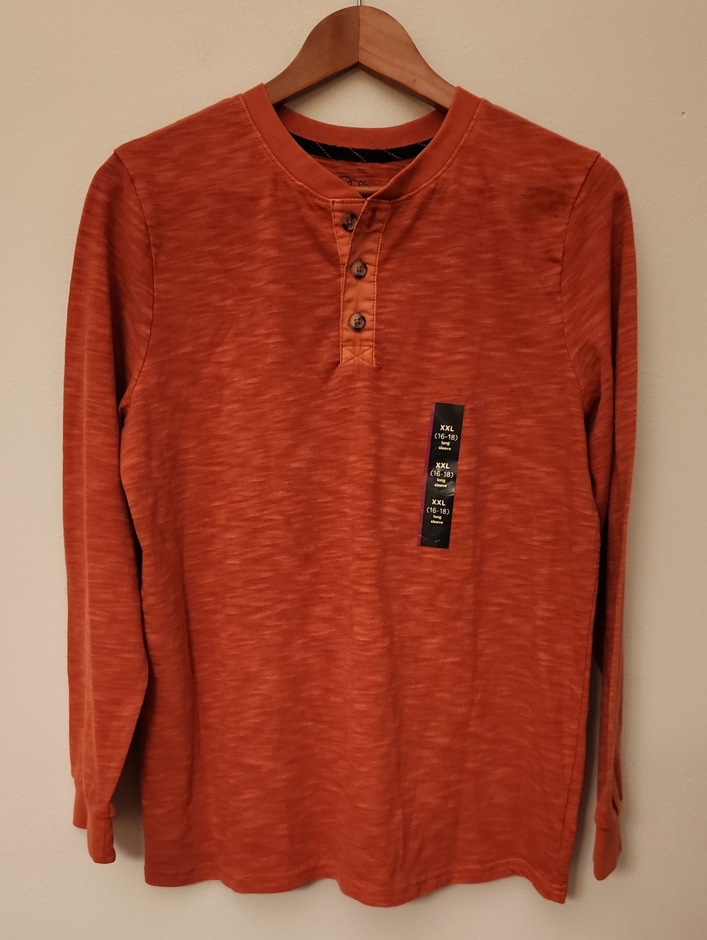 Art Class Long Sleeve Henley Tshirt